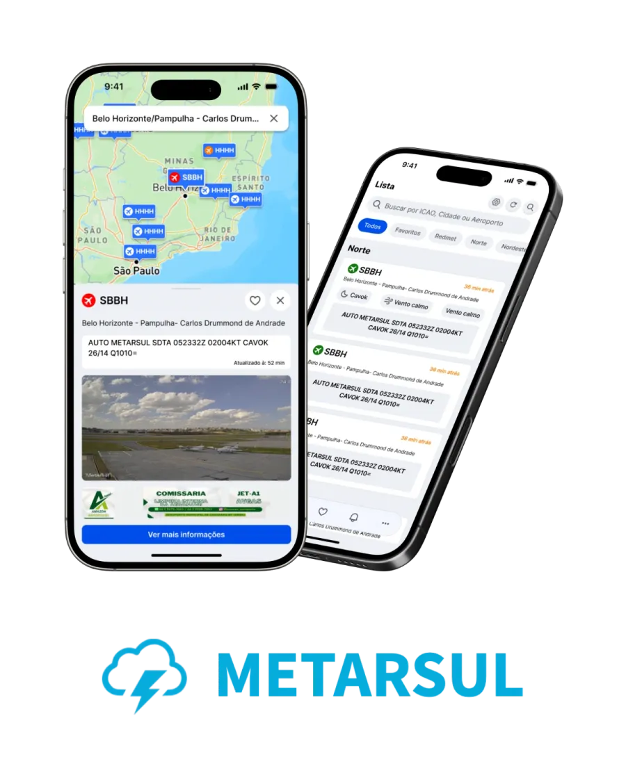 Mockup do sistema Metarsul