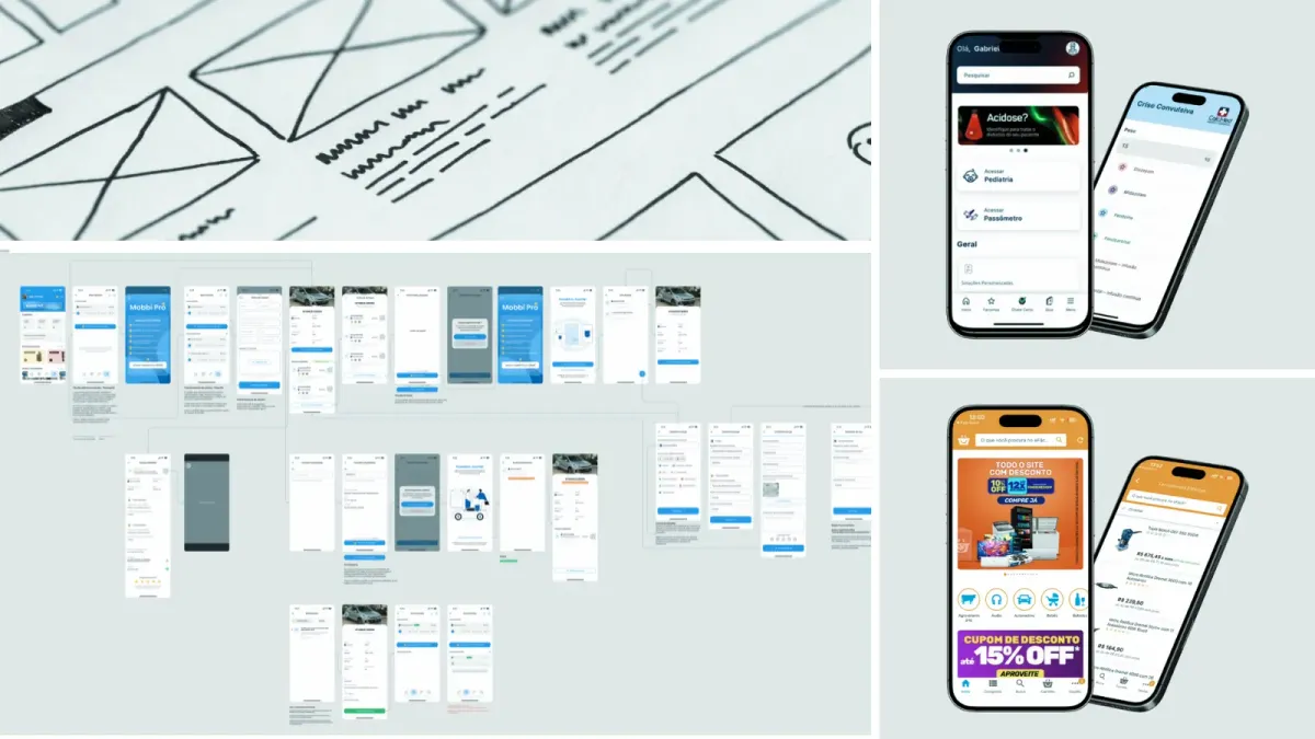 Jornada, wireframes y prototipo de interfaz de un proyecto